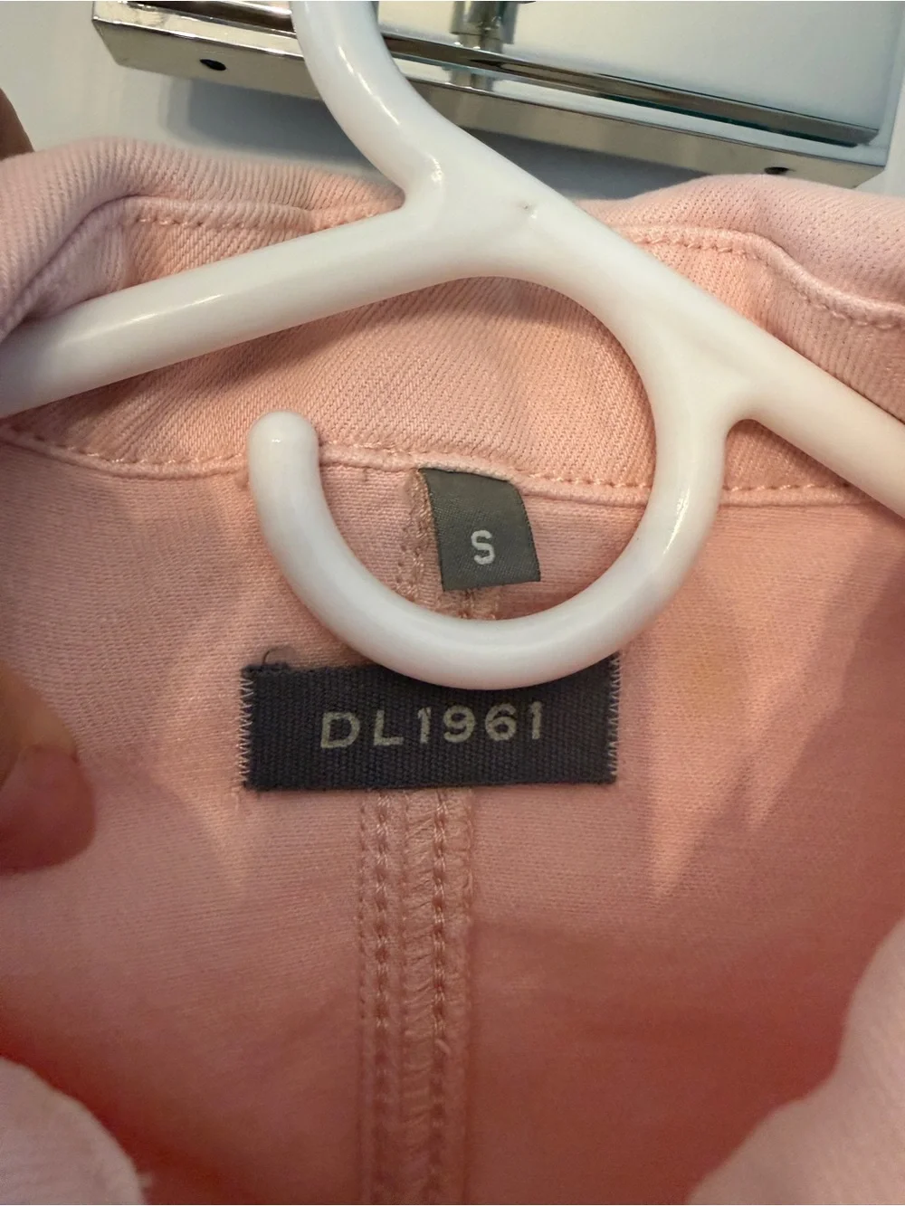 DL1961 Light Pink Kids Jean Jacket